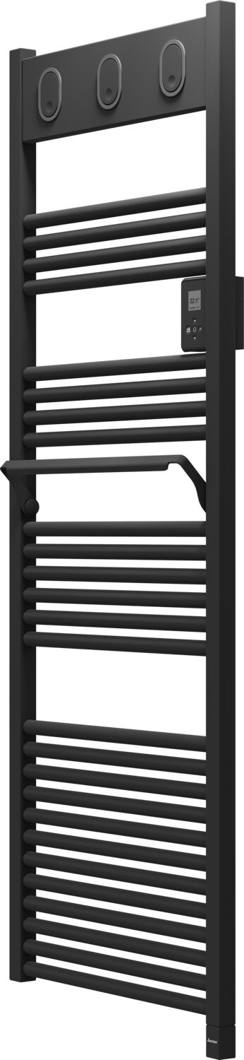 Radiateur sèche-serviette électrique 3CS® 750W anthracite - MARAPI VENTILO