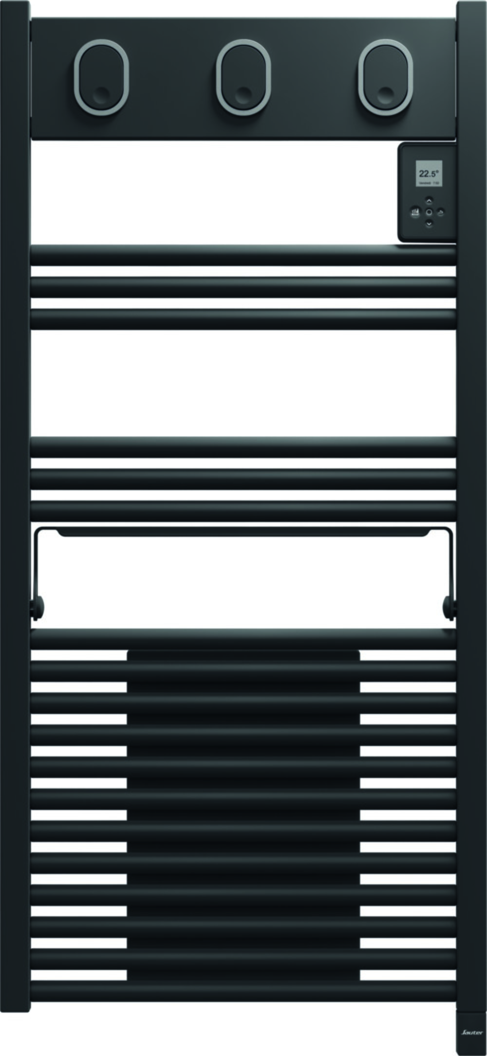 Sèche-serviette tactile Marapi 1500W anthracite - SAUTER