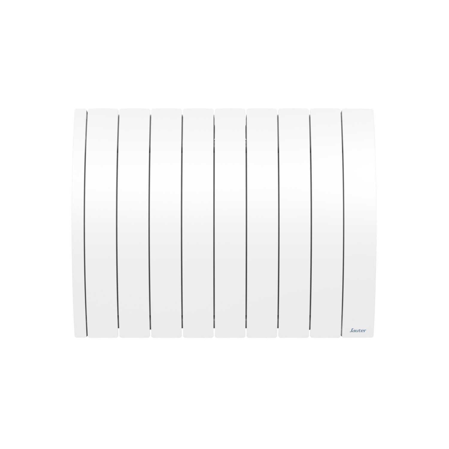 Radiateur inertie fluide connecté Ipala 1500W horizontal  - SAUTER