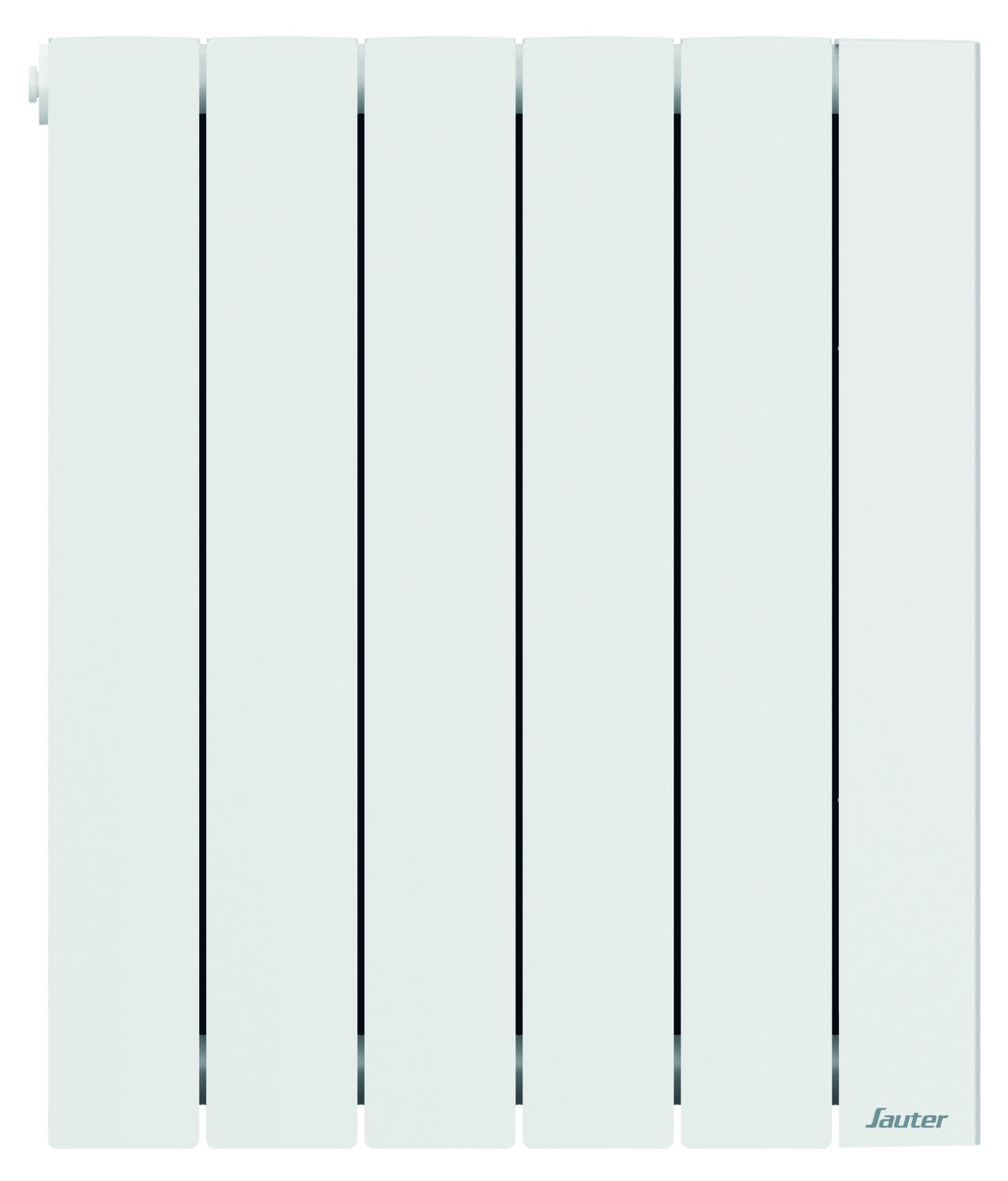 Radiateur inertie fluide Orosi 1000W horizontal blanc - SAUTER