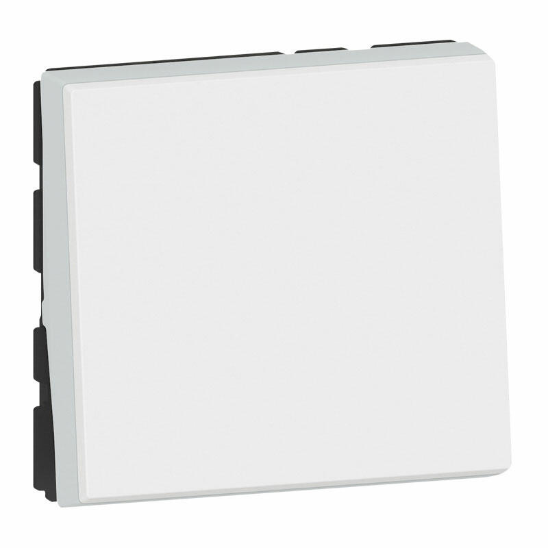 Interrupteur Mosaic Easy LED Composable 2 Modules Blanc