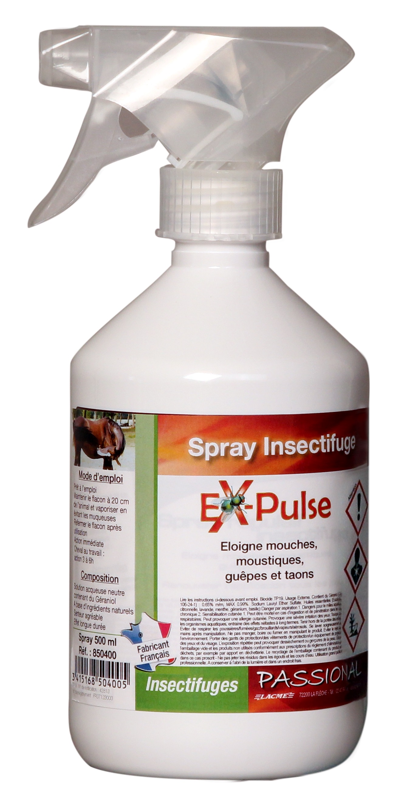 Spray insectifuge 500ml