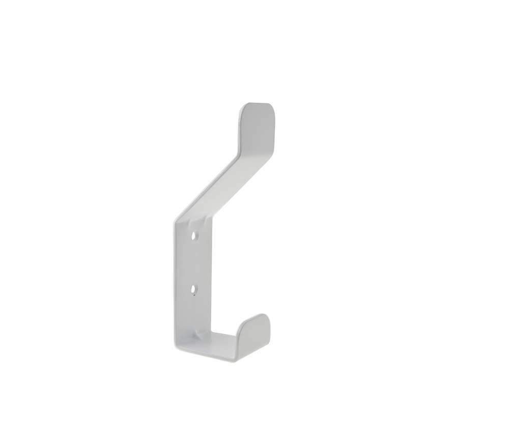 Patère à fixer Spider Métal Blanc