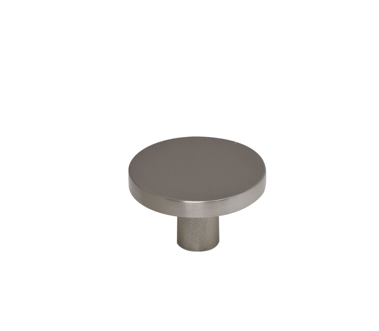 1 patère à visser et composer Ronde Métal Brossé