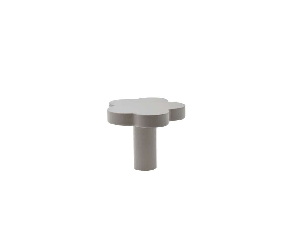 1 patère à visser et composer Nuage Bois Blanc