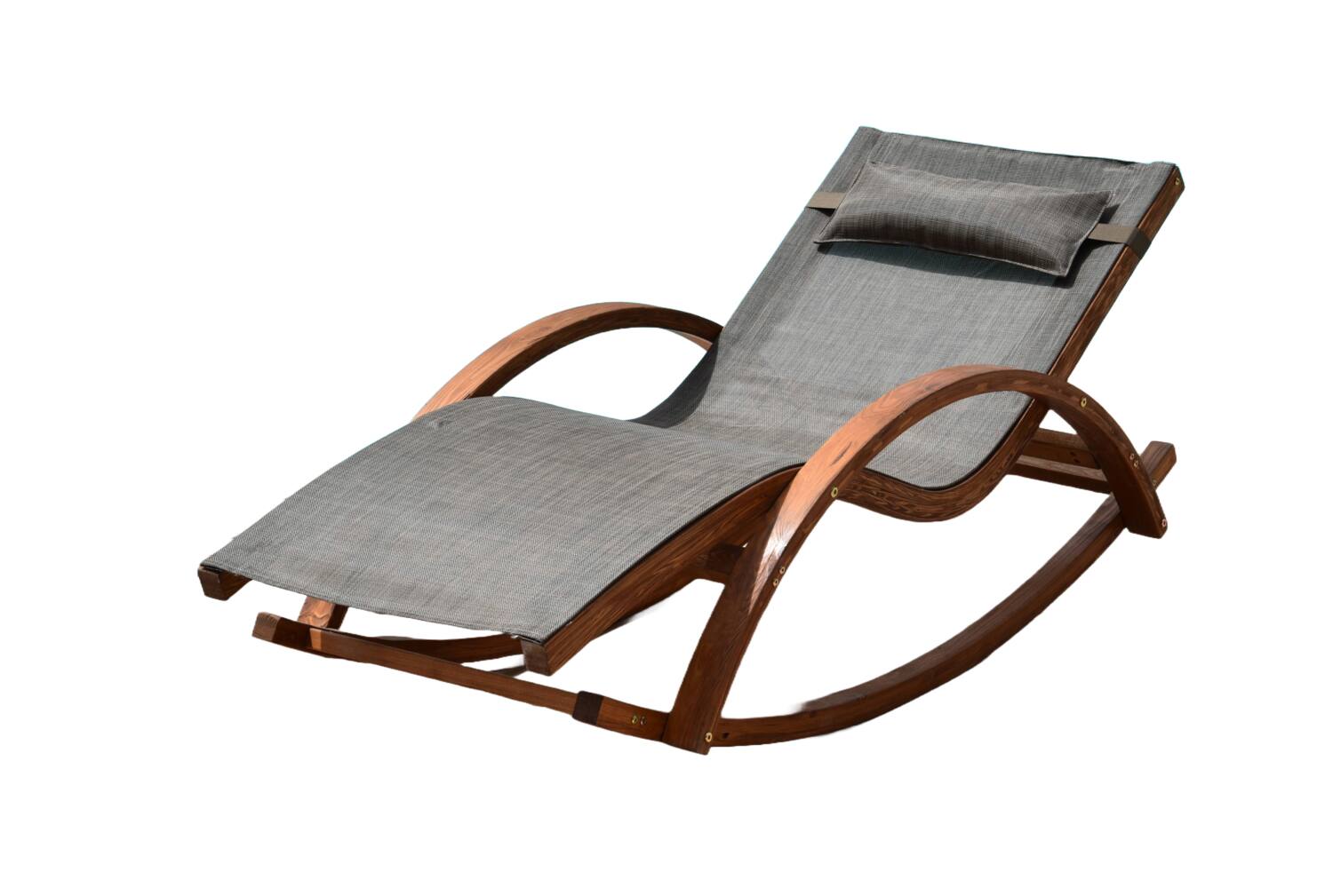 Transat Saeko bois de mélèze 172x72x69cm - GIVEX