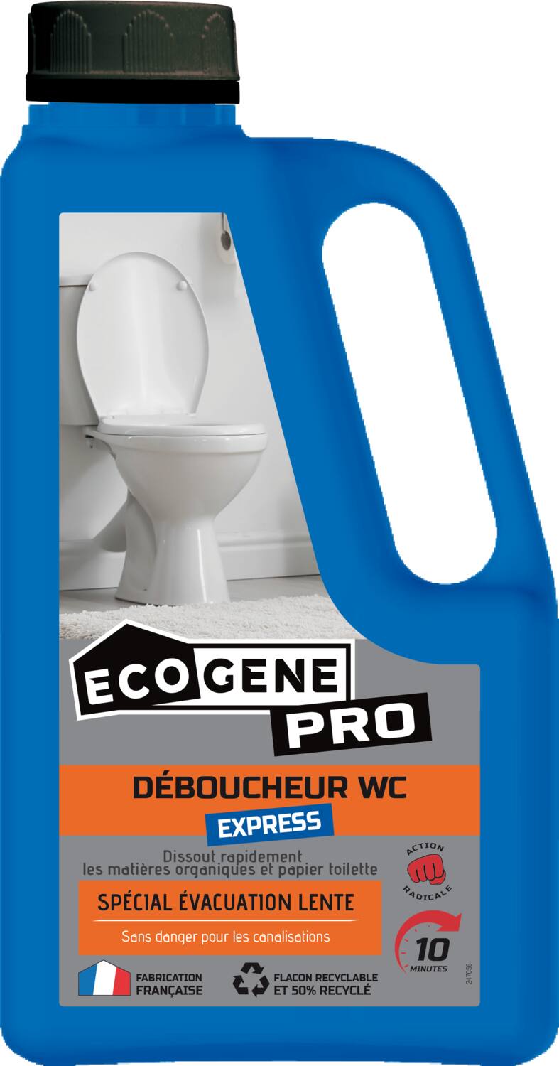 Déboucheur express WC ECG PRO 1L - ECOGENE