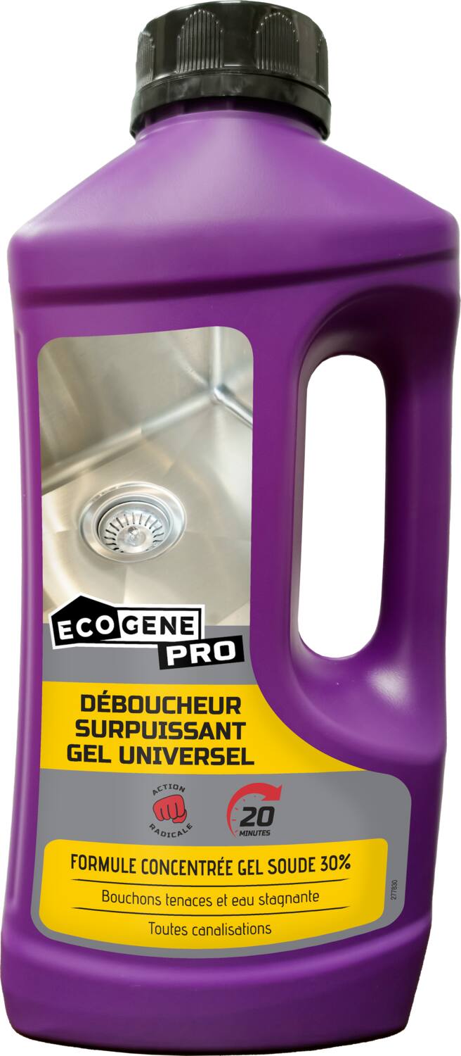 Déboucheur surpuissant gel universel ECOGENE pro 1l