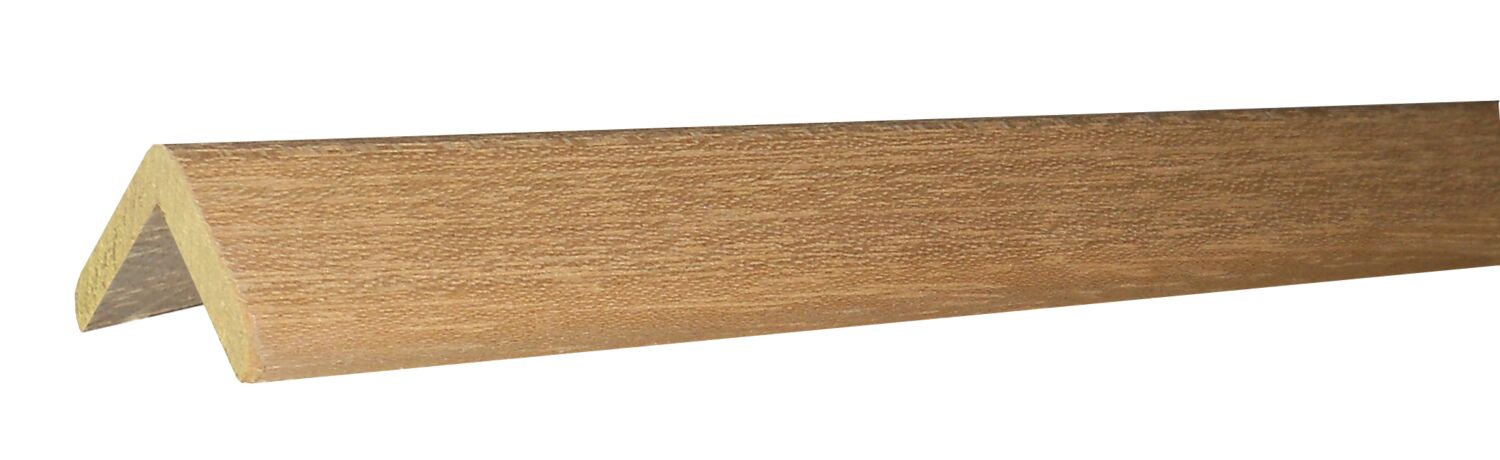 Baguette d'angle arrondie samba 20x20mm longueur 2,4m