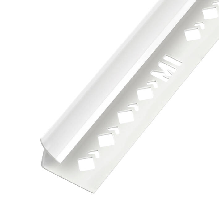 Profilé angle Intérieur/Etanchéité PVC blanc 9mm/2,5m