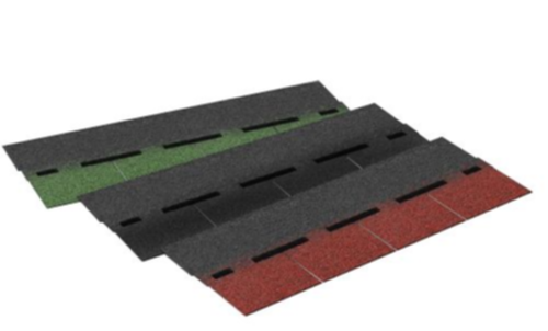 14 Tuiles bitumées lègères 2m², plaques de 100x34cm rouge - SOPREMA®