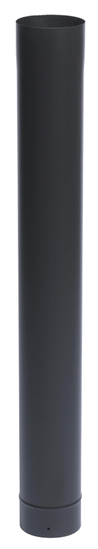 Tuyau de Raccordement en email noir mat 1m Ø180 - TEN