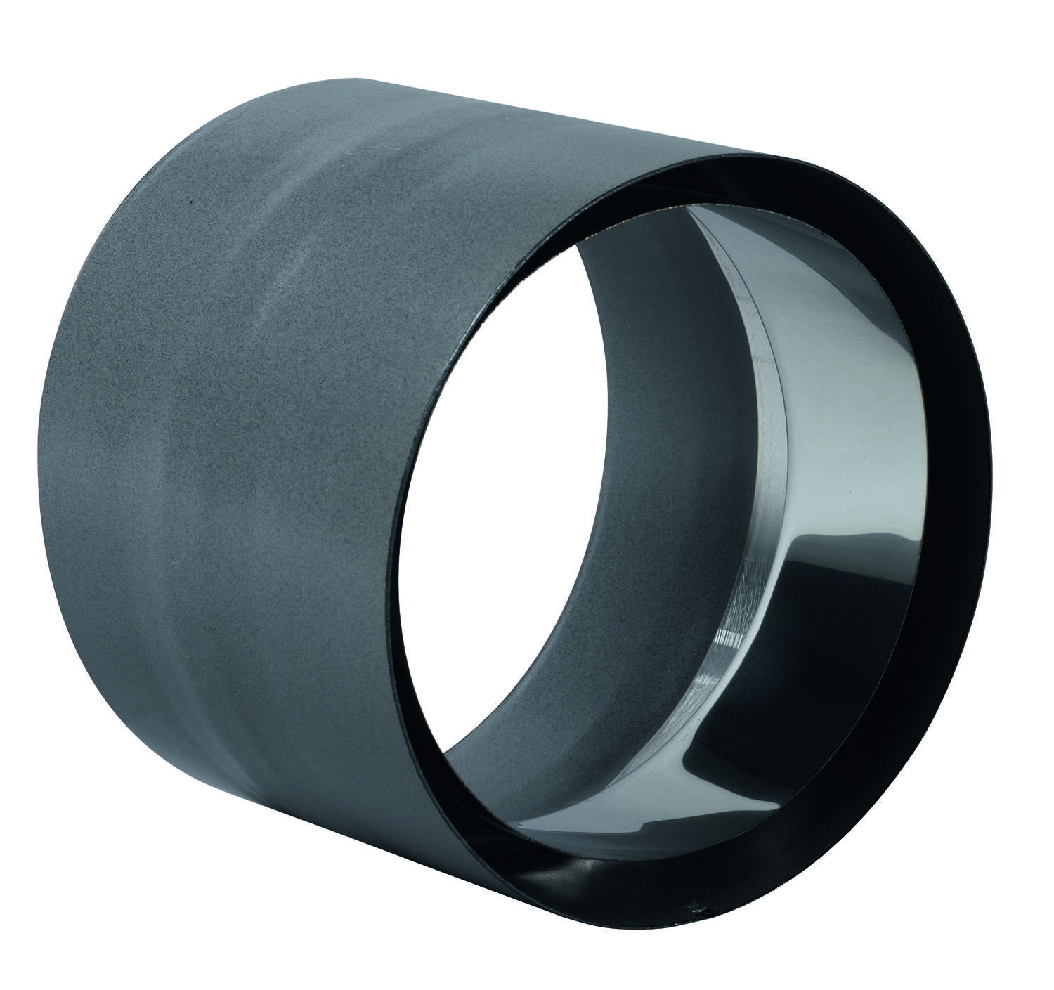 Tuyau anti-bistre émail noir mat 153mm - TEN