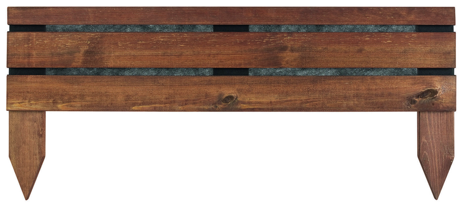 Bordure à Planter Lign-Z L100xH.23/43cm Teintée Marron - CERLAND