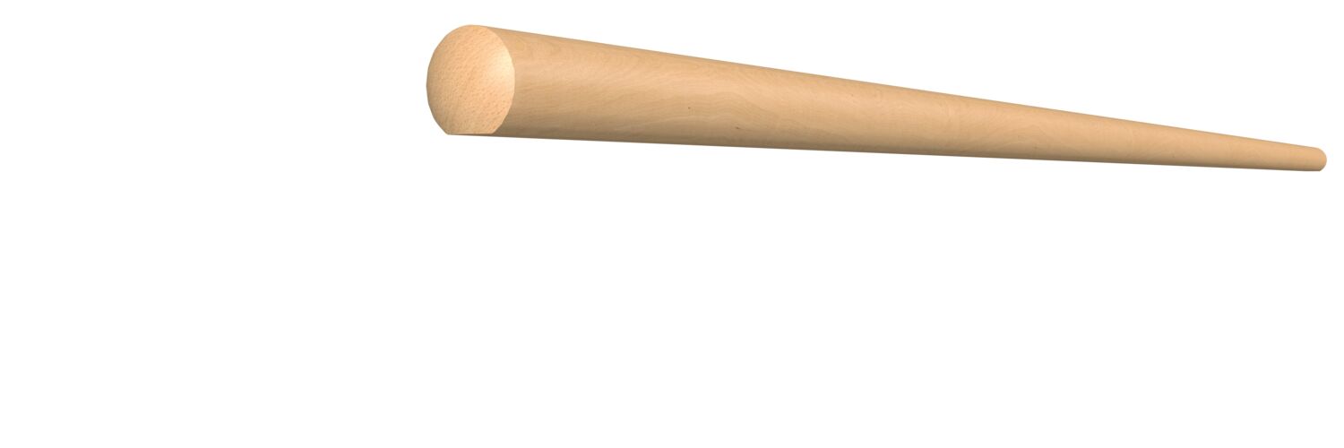 Main courante hêtre Ø 40x2000 mm