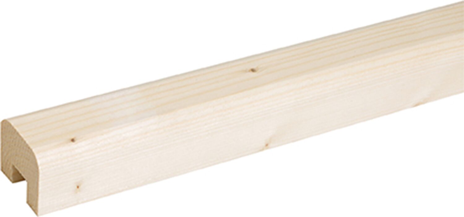 Main courante bois sapin 2m