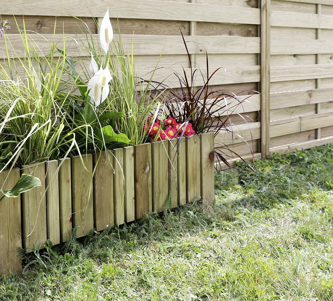 Bordure à Planter Vertikal L100xH.26/46cm CERLAND