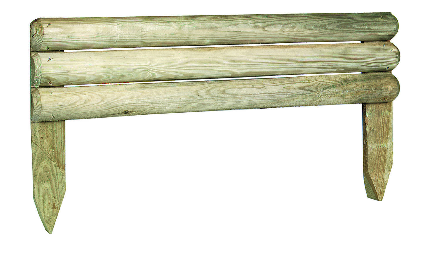 Bordure à planter demi- rondin 55xH.15/30cm - CERLAND