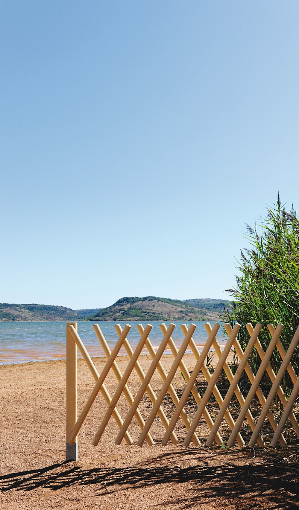 Clôture Croisée 225x4.6xH.80cm - CERLAND