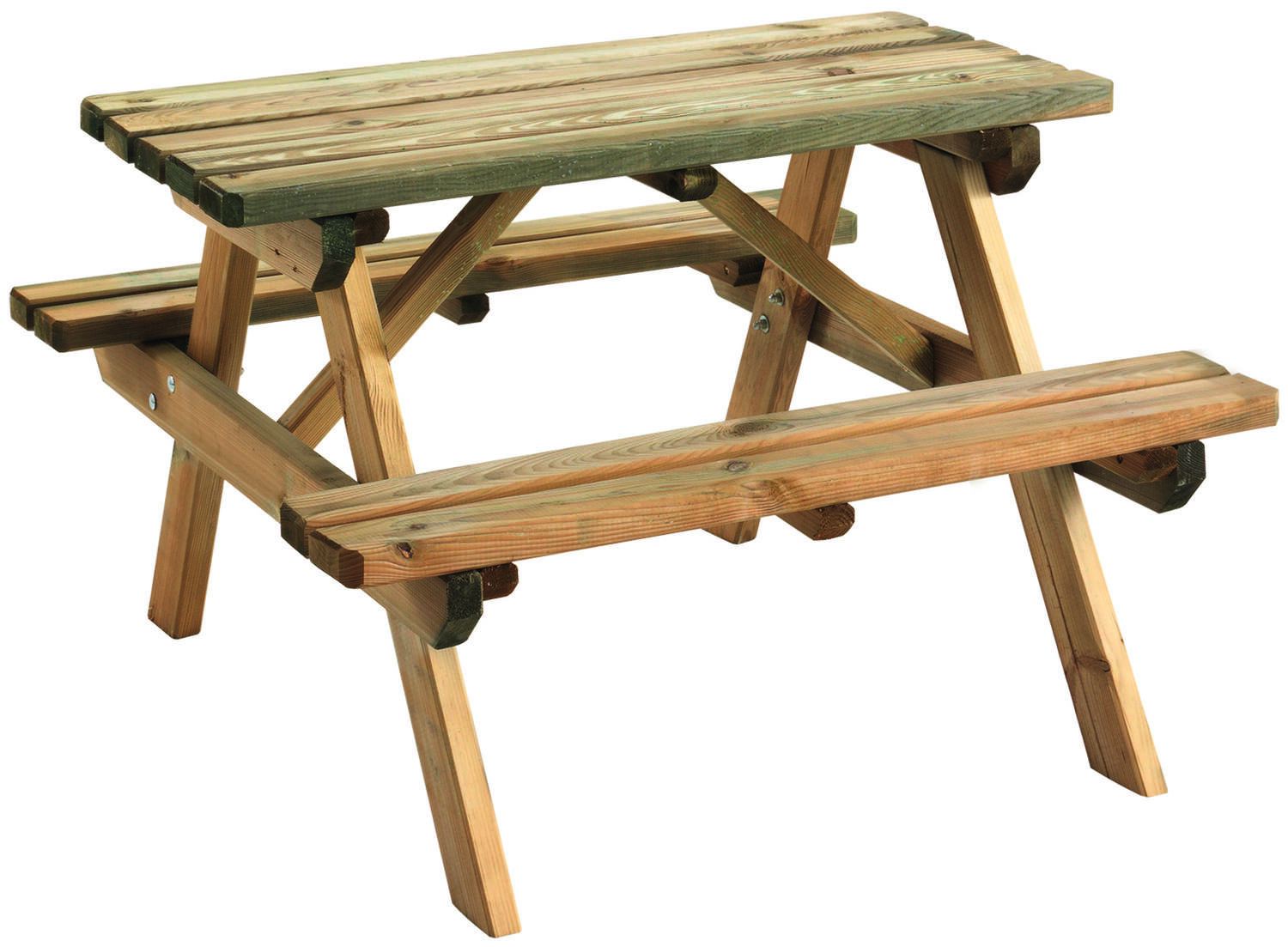 Table Pique Nique Wapiti 90x90xH.34/57cm - CERLAND