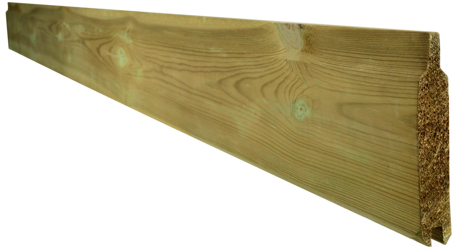 Clin de bardage bois - 240x14,5x2cm JARDIPOLYS