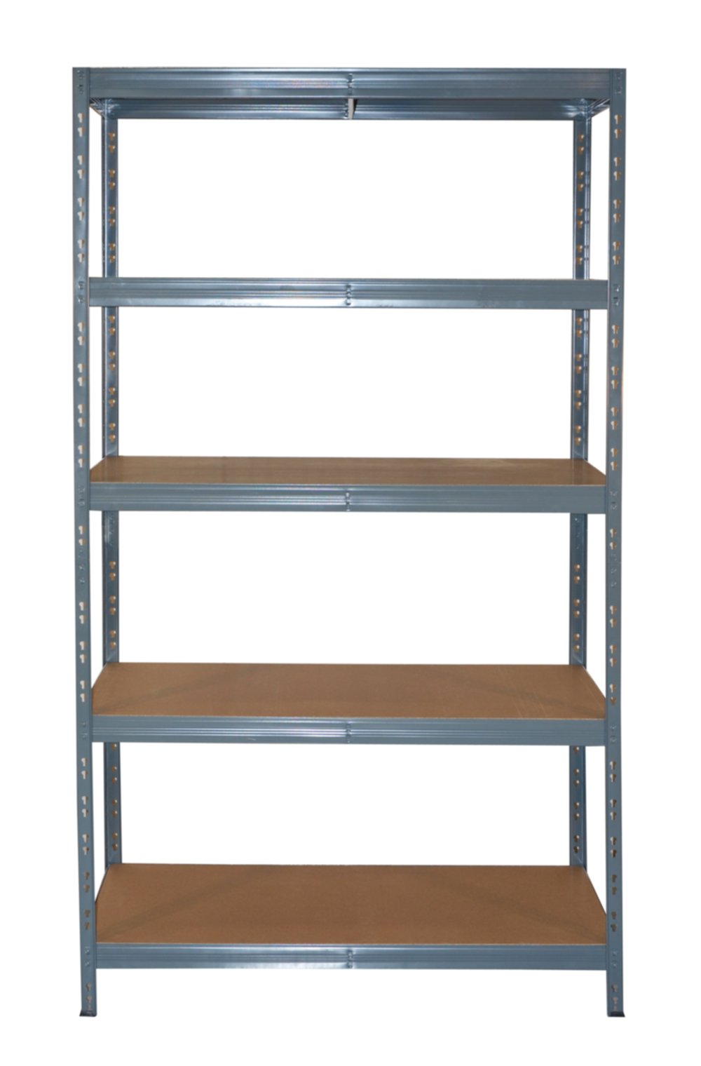 Etagère 5 tablettes epoxy 179 x 150 x 50 cm blanc 