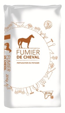 Fumier de cheval 20 kg - FLORENTAISE