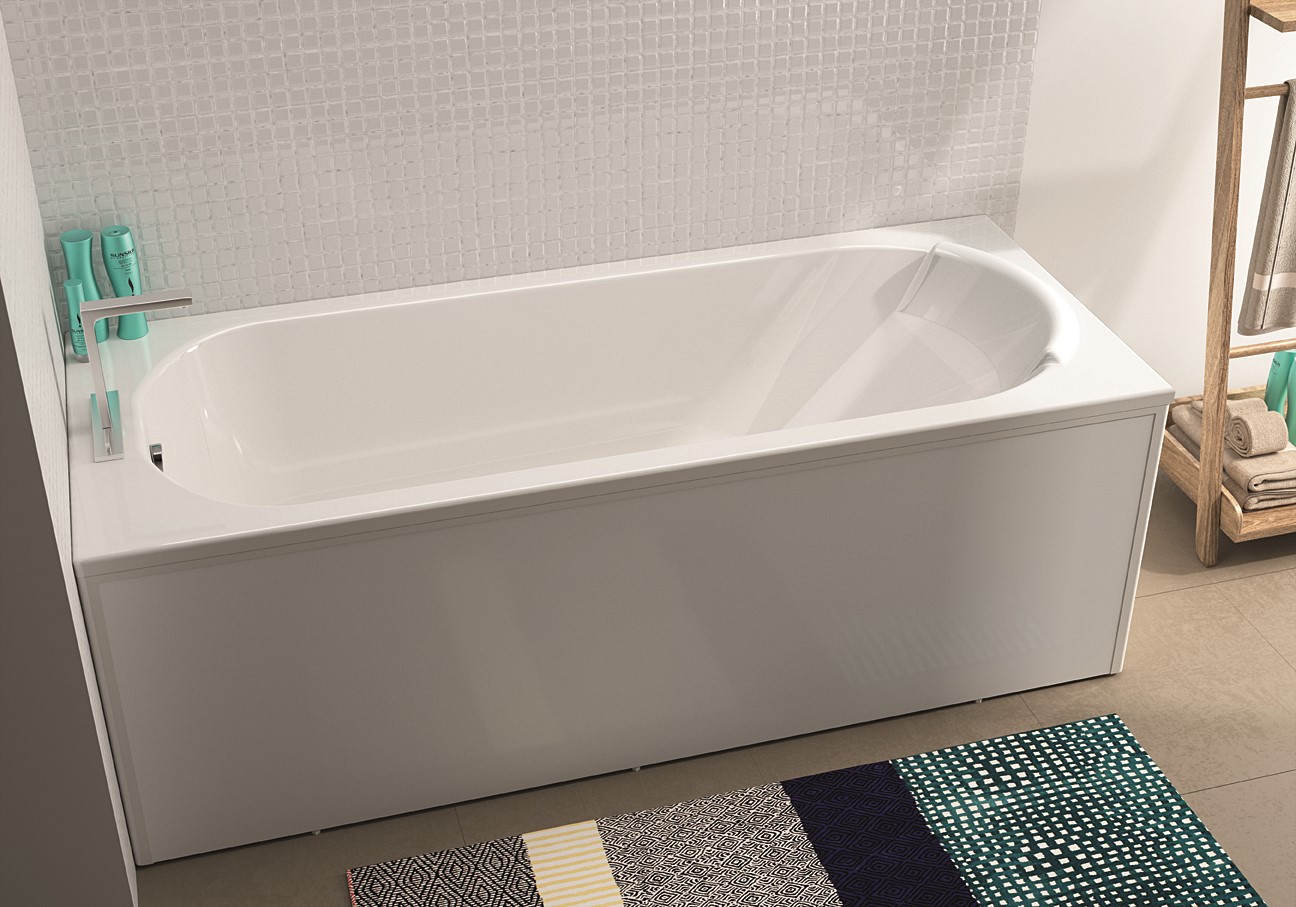 Baignoire rosiere 160x70cm - ALLIBERT