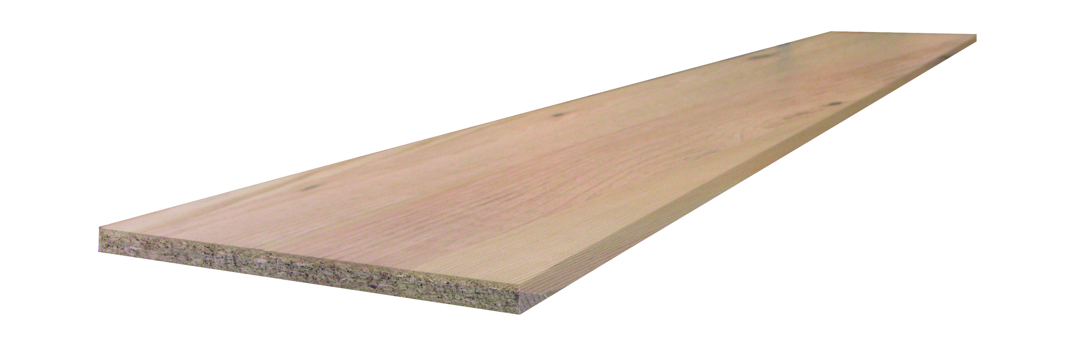 Tablette agglomérée L.250 x l.50 cm x Ep.18 mm blanc