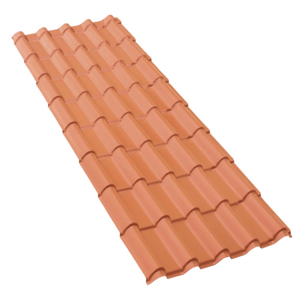 Plaque Onduplast Covaline coloris terre naturelle