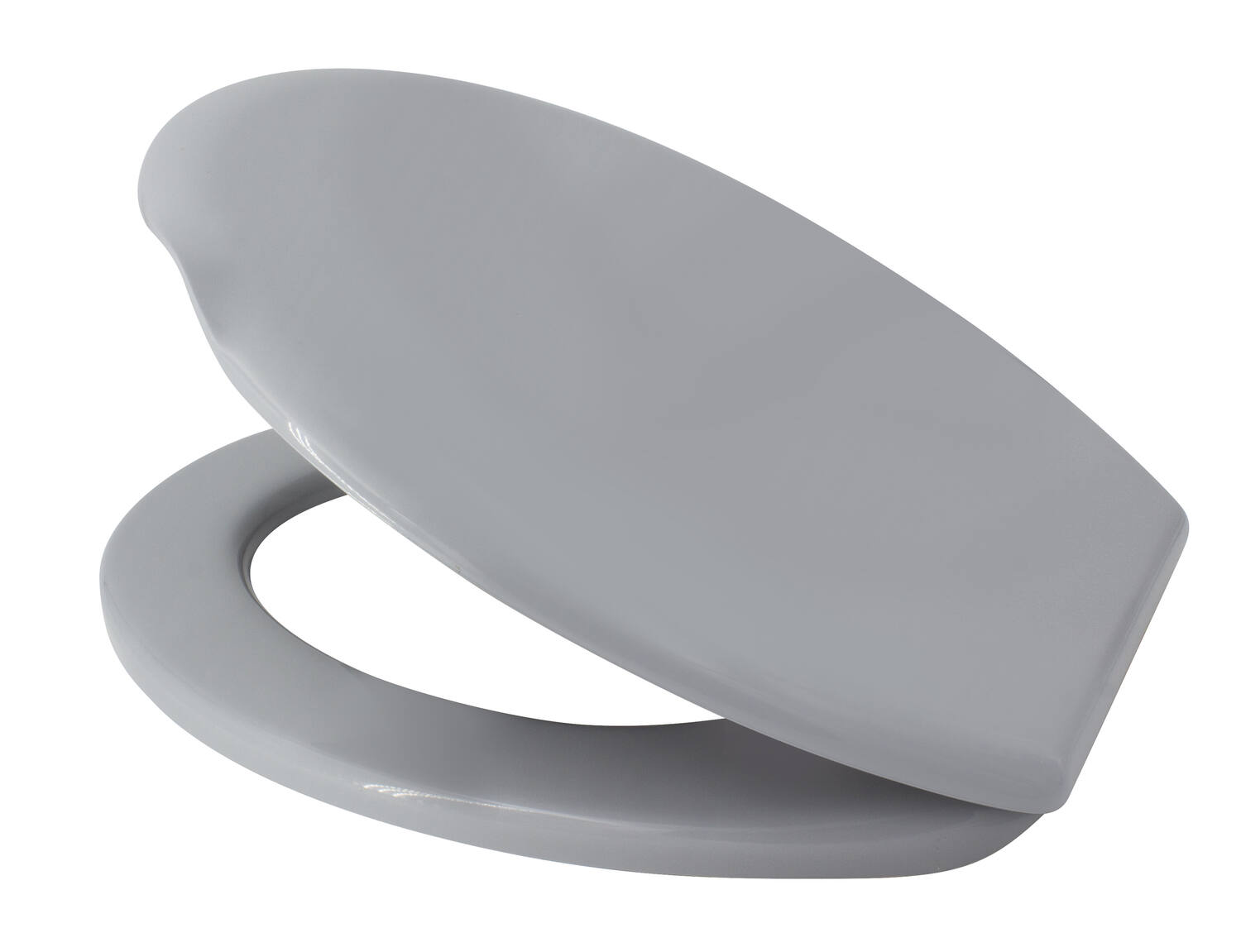 Abattant WC Color Polypropylène Gris Silver
