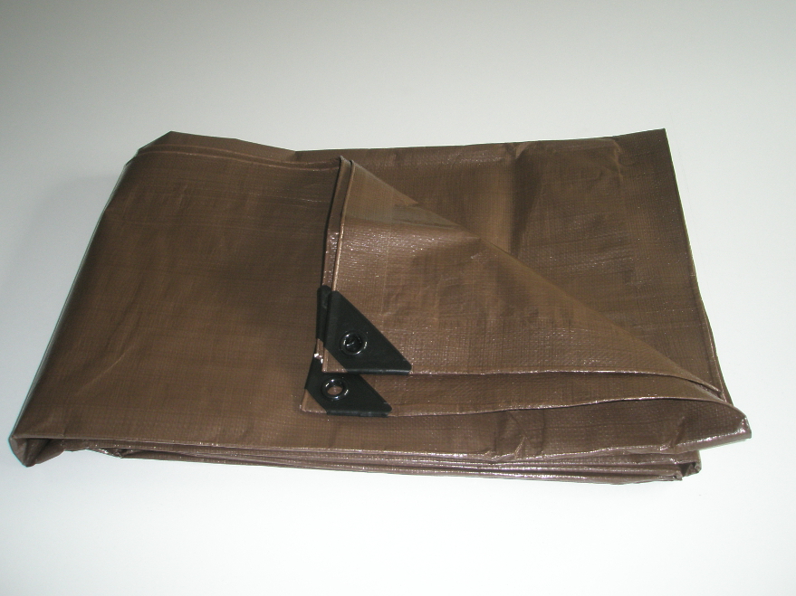Bâche de protection Probois 1,5x6m marron - SODEPM
