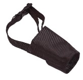 Muselière réglable noire nylon T2 - ZOLUX