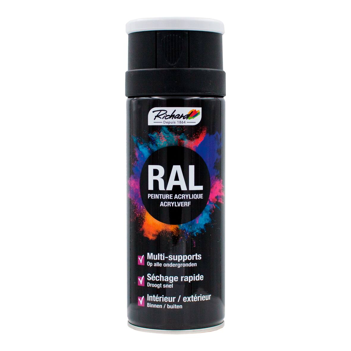 Aérosol peinture acrylique Ral 7035 Gris Clair 400ml