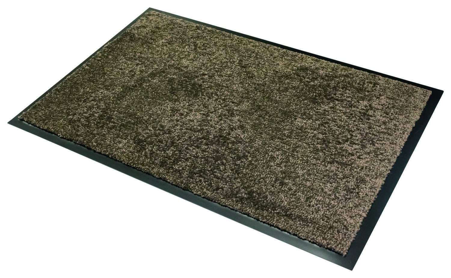Tapis d'entrée absorbant anti poussière 60x40cm marron - CORYL