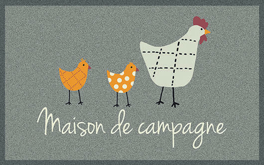 Tapis intérieur absorbant Access Campagne 60x40cm - CORYL