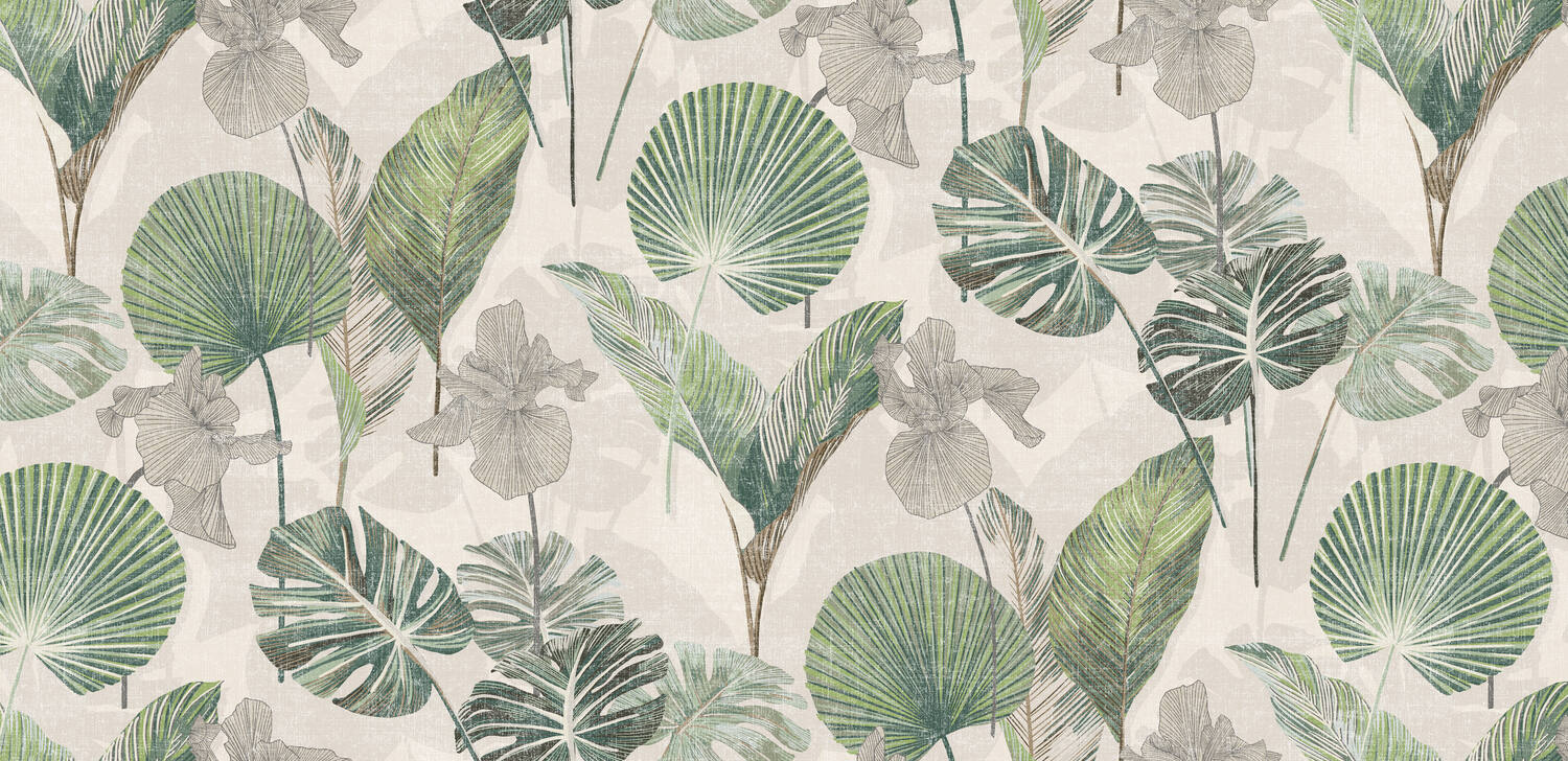 Nappe à la coupe Klee Kalani Coton Enduit