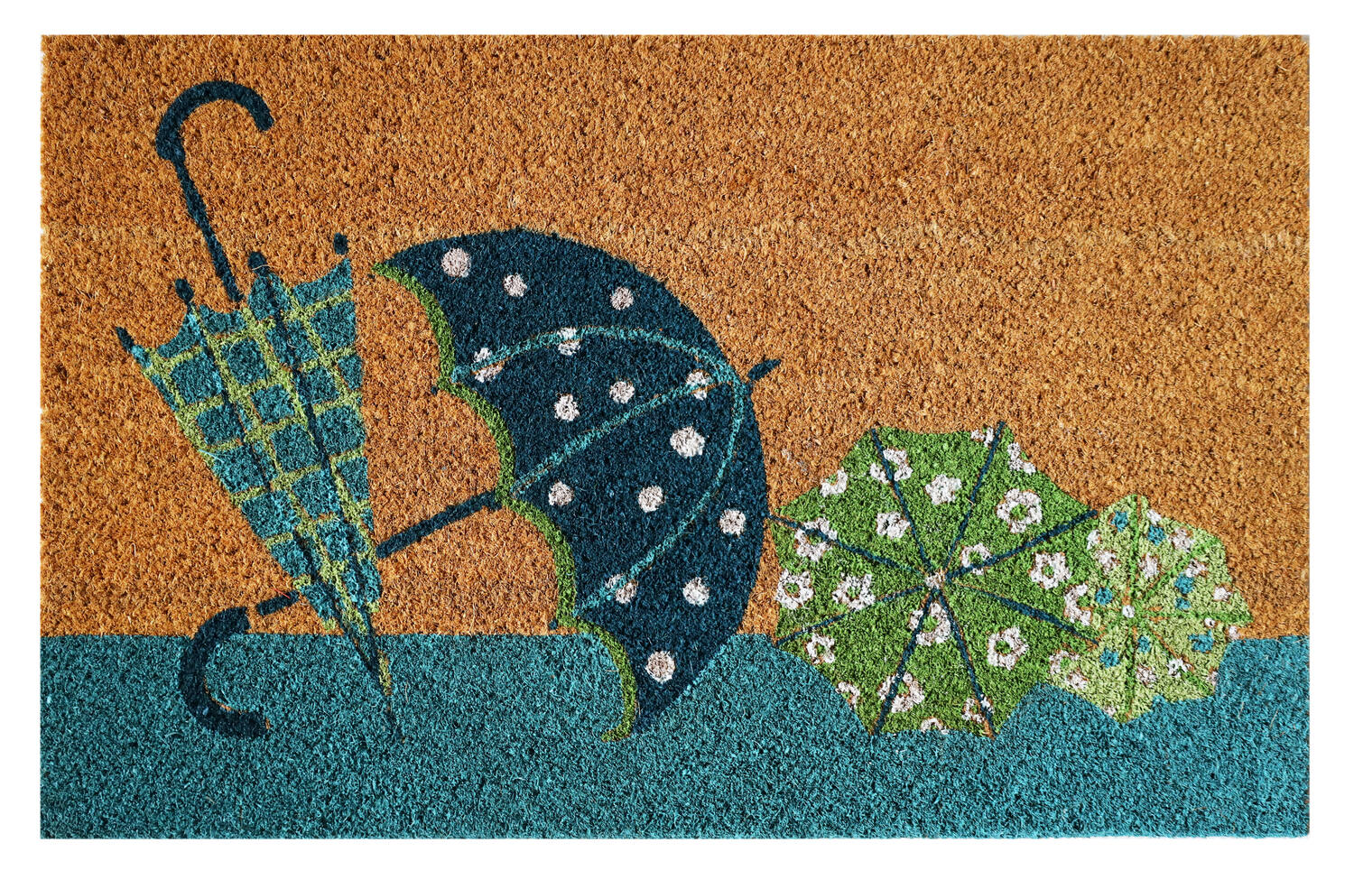 Tapis d'entrée abrité Pur Coco Pluie 60x40cm