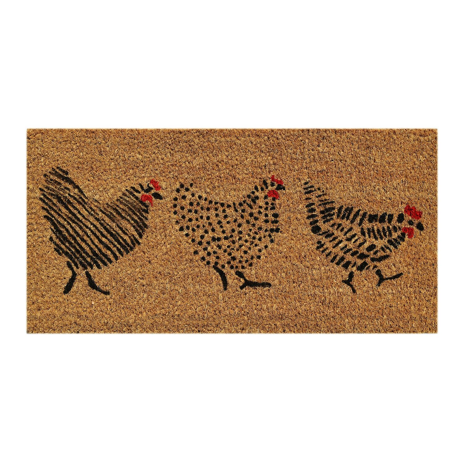 Tapis Abri Coco Poucet Cocottes 50x25cm - CORYL