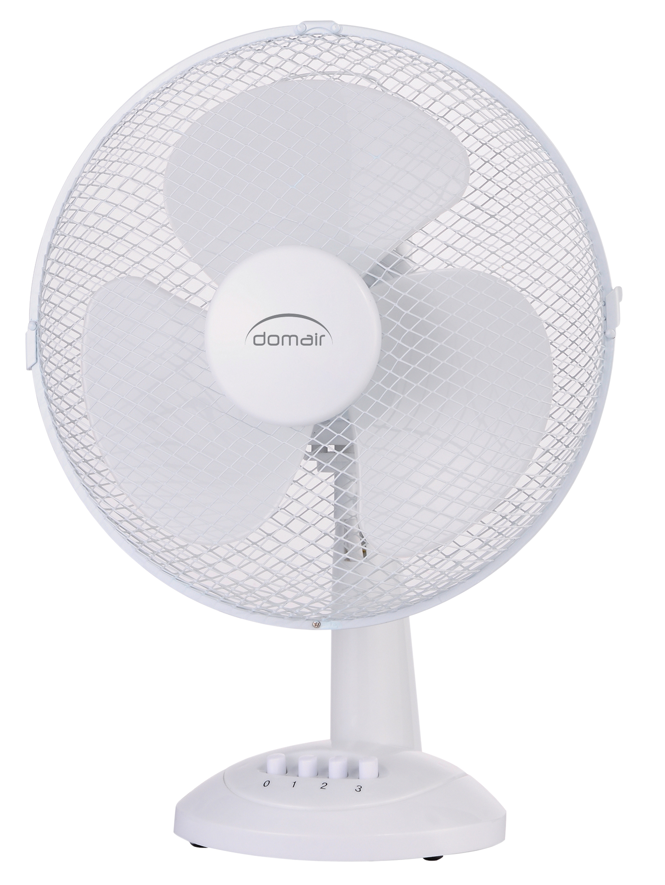Ventilateur de table 30 cm blanc