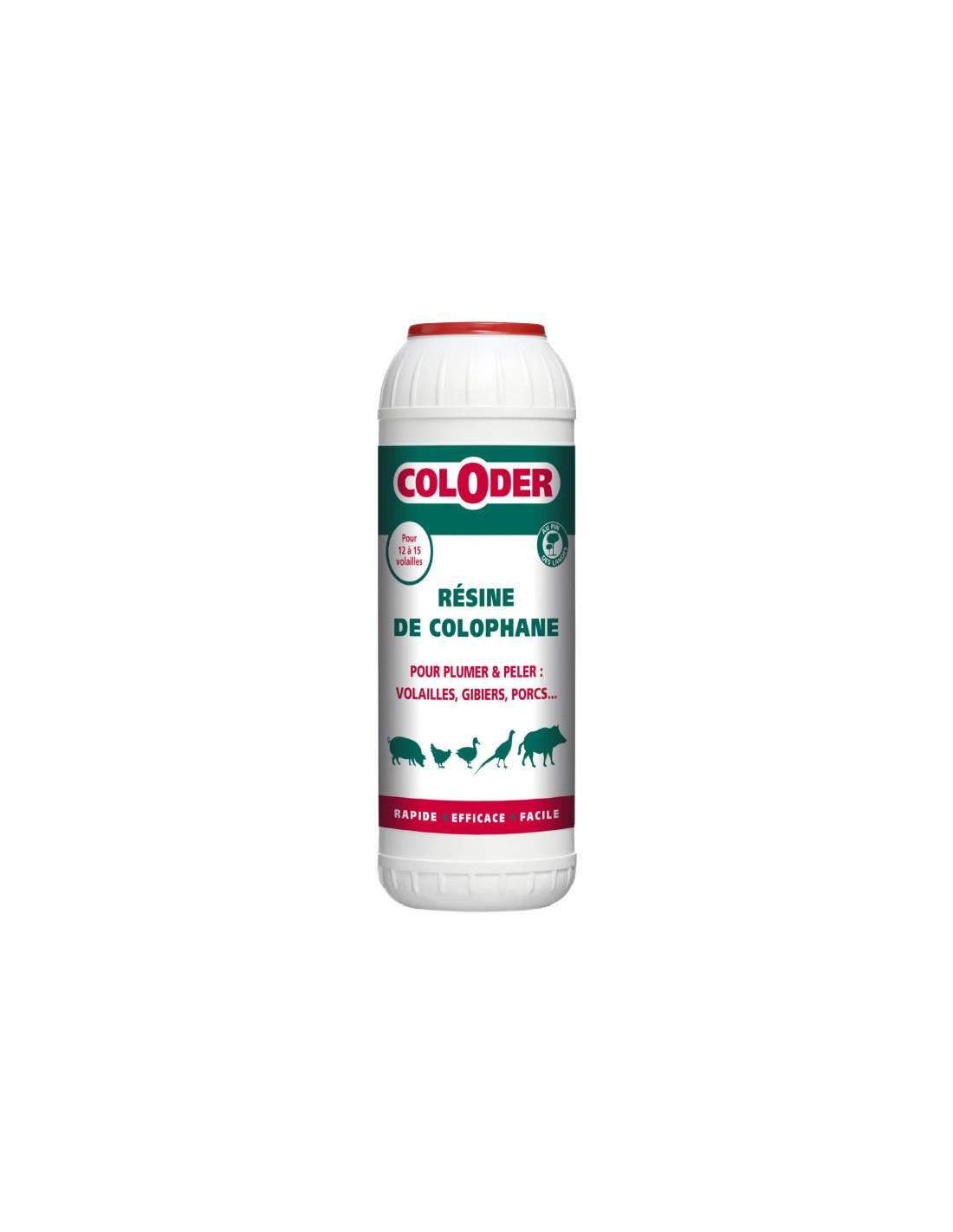 Coloder resine de colophane 600 g pdr ext