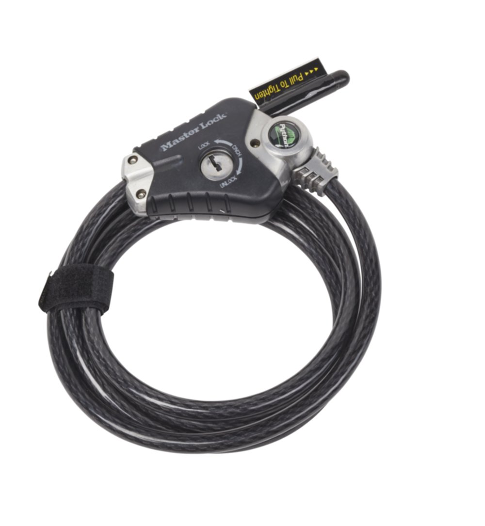 Câble python ajustable acier tressé 1.80mx10mm