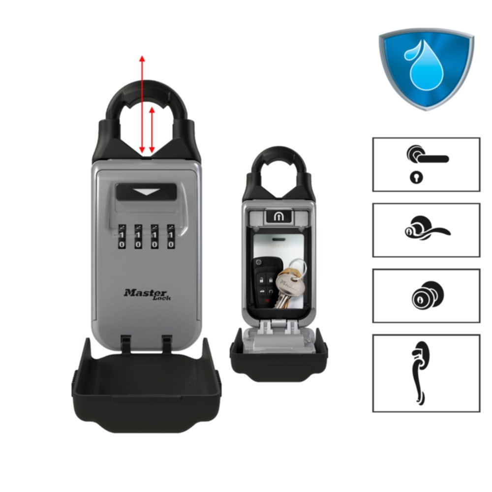 Boîte à clé à anse rétractable - MASTER LOCK
