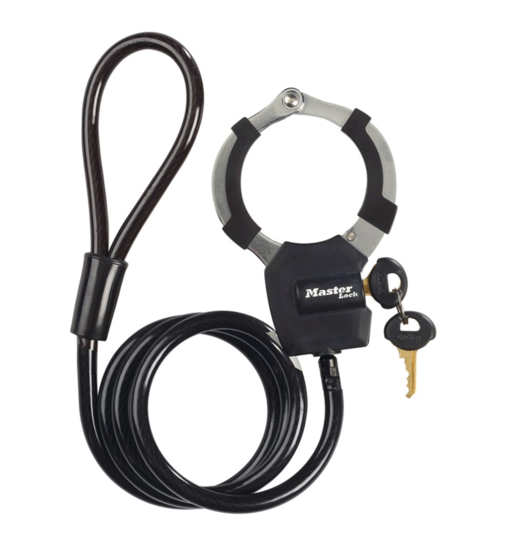 Antivol menotte - câble en acier tressé