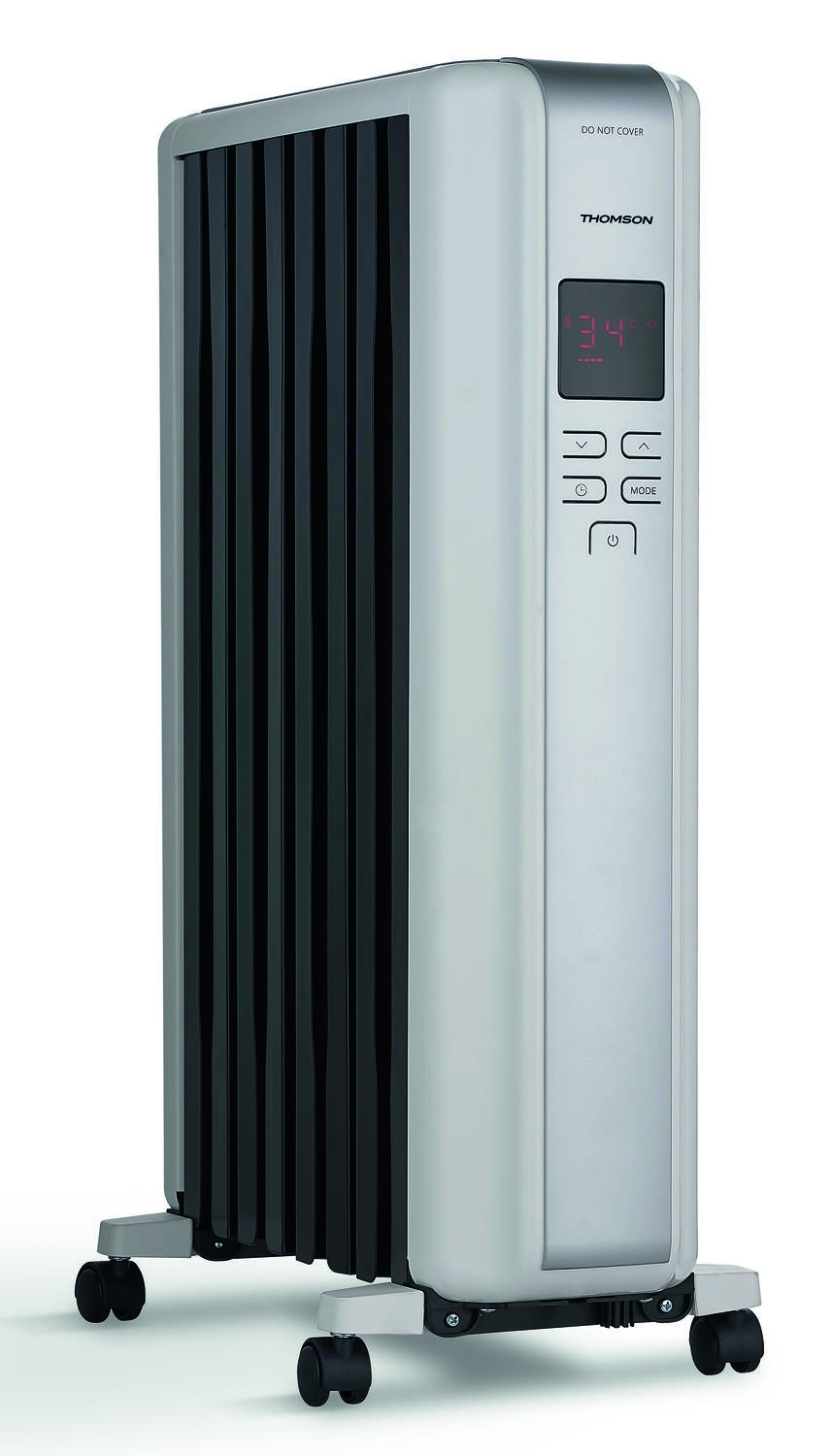 Radiateur à bain d'huile caréné 2500W - THOMSON