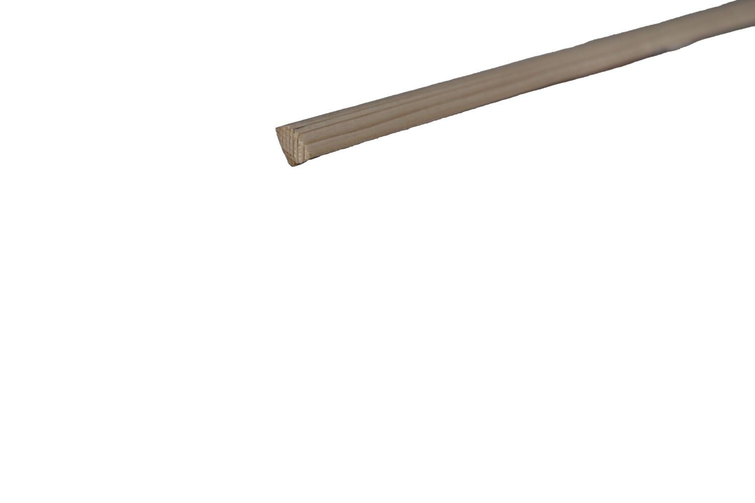 Quart de rond raboté sans nœuds Sapin Epicéa 10x10mm L.2,5m