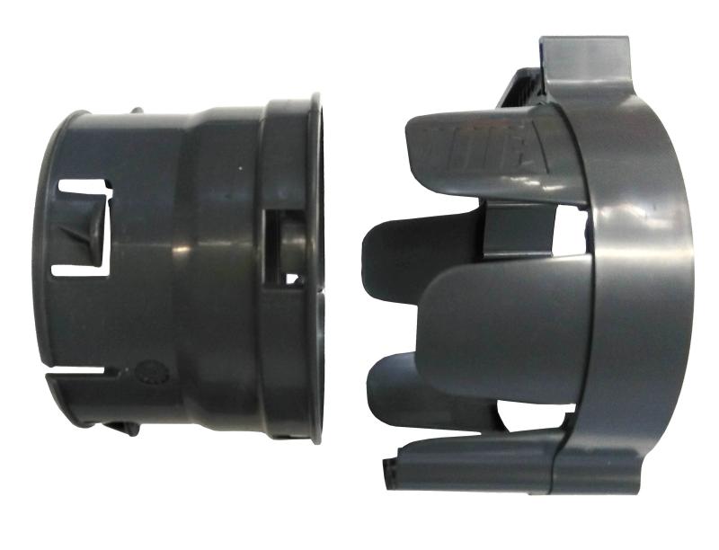 Raccord de VMC avec collier Easy clip Ø125mm - ALDES