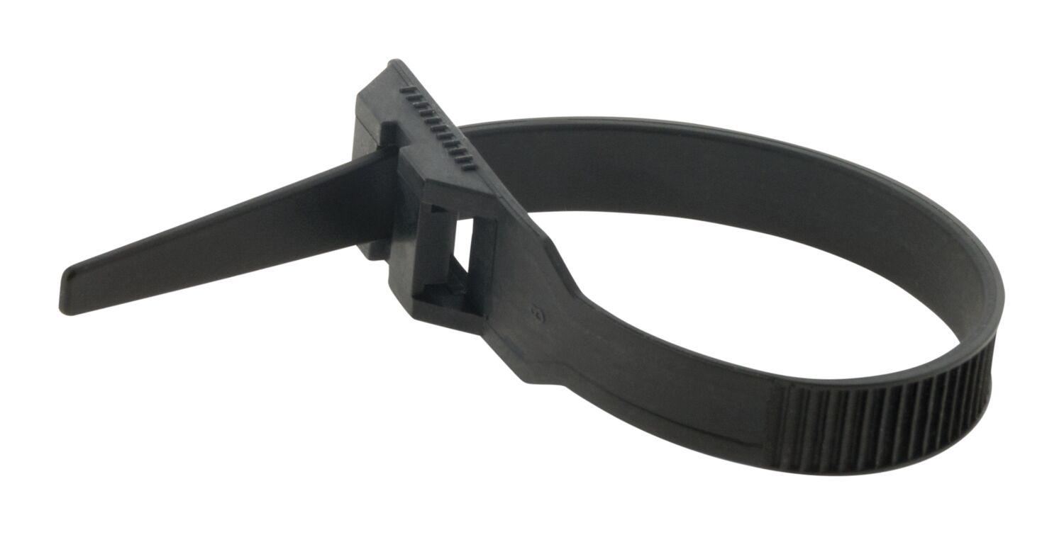 20 colliers 9 x 180 mm noir - INOTECH