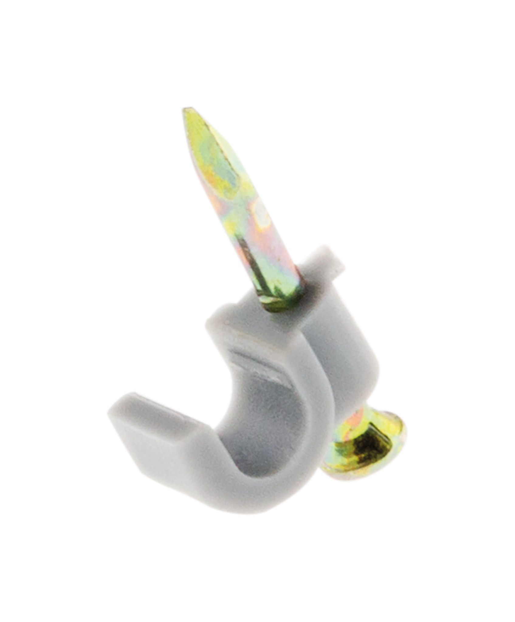 20 attaches plastiques d4 gris zenitech