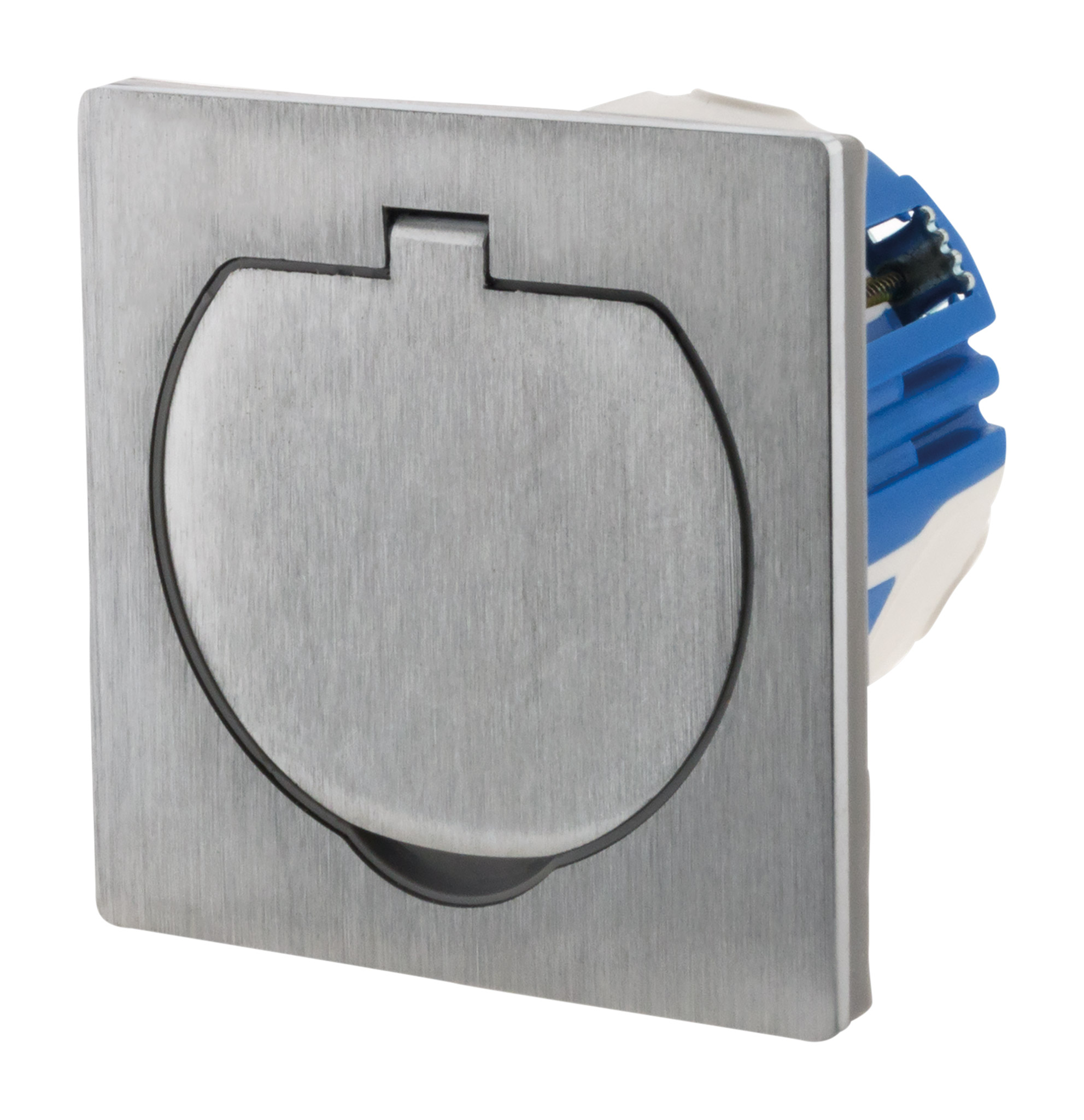 Prise de sol 16a 2p+t ip55 + boîte d'installation